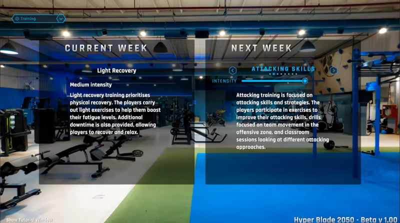 HyperBlade 2050 - Dystopian Sports Manager screenshot 3