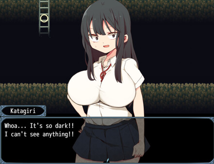 Screenshot of Katagiri-san is very cold gameplay showing in-action mechanics