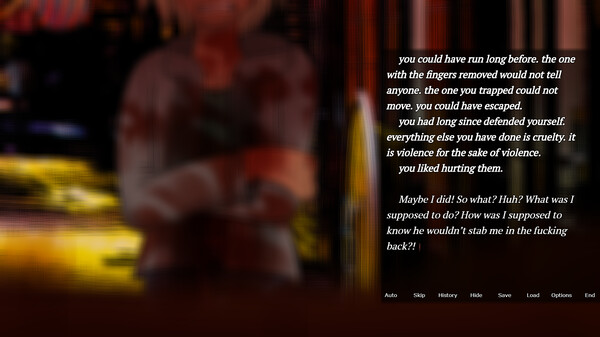 Veins Like Tapeworms.