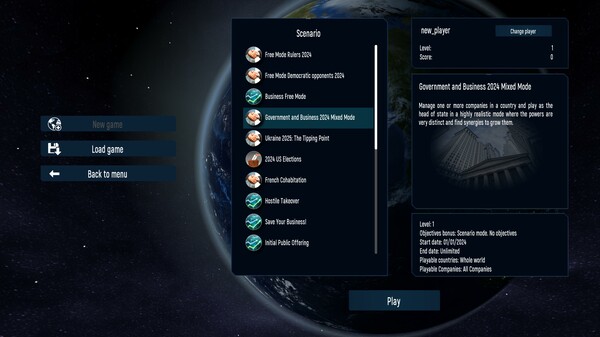 Geo-Political Simulator 5 (Steam) screenshot 15