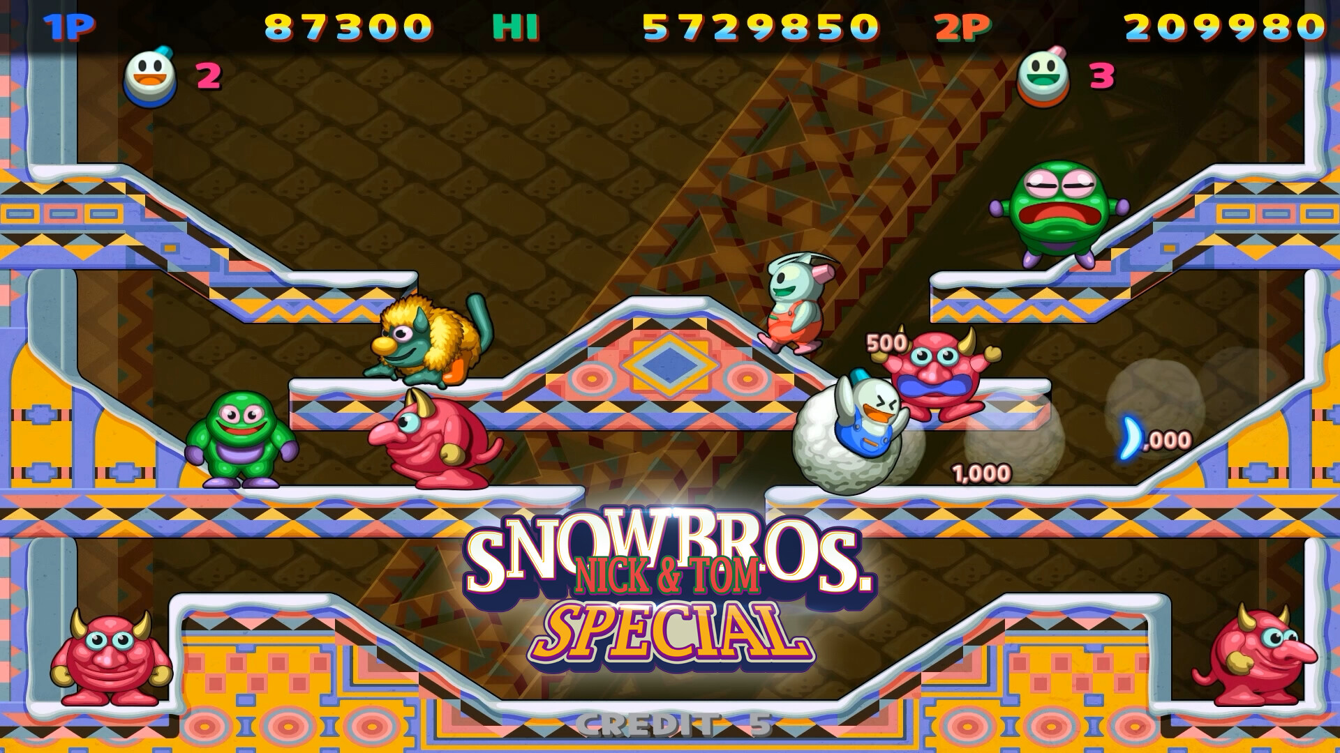 雪人兄弟特别：周年纪念版/SNOW BROS. SPECIAL: ANNIVERSARY EDITION 截图