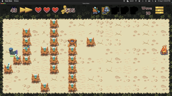 Скриншот из Tower Maze Defense