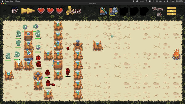 Скриншот из Tower Maze Defense