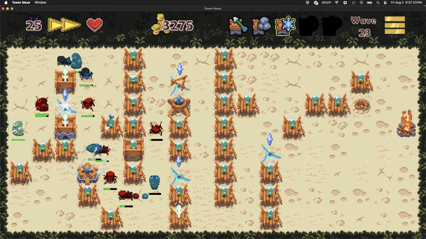 Tower Maze Defense — скриншот 5