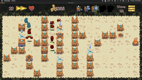 Скриншот из Tower Maze Defense