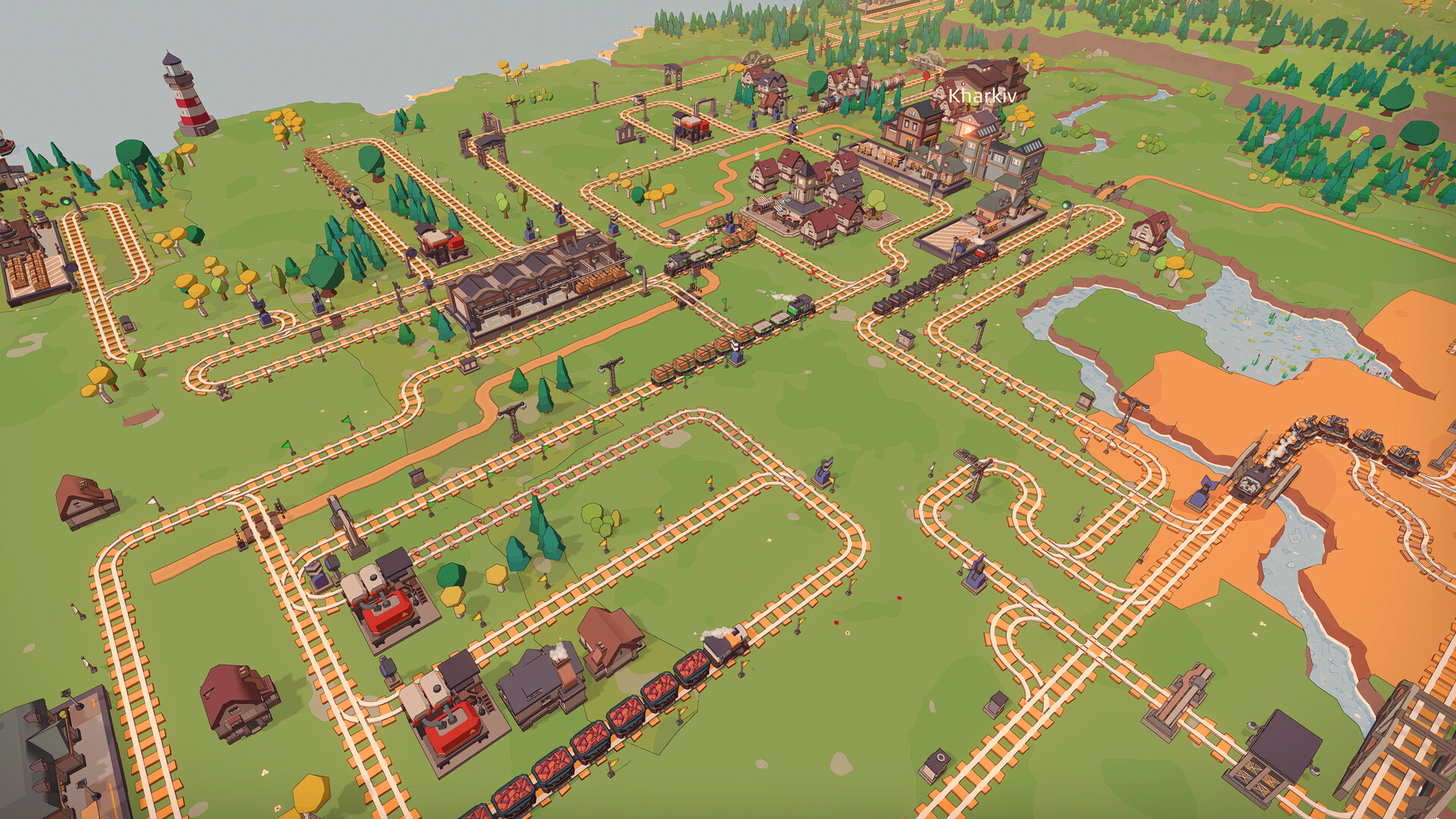 Super Loco World - Cozy Train Automation 스크린샷 4