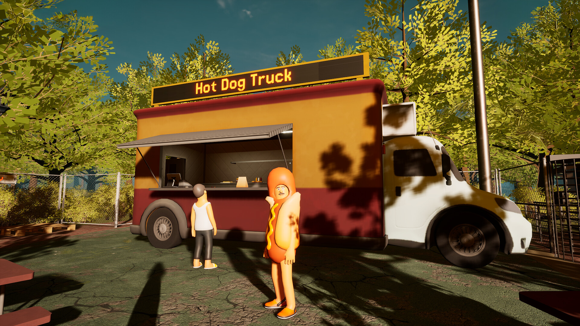 Hotdog Truck Simulator screenshot #2