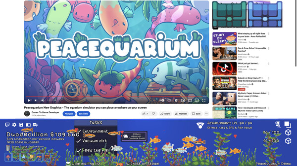 Peacequarium game for windows Pc 1