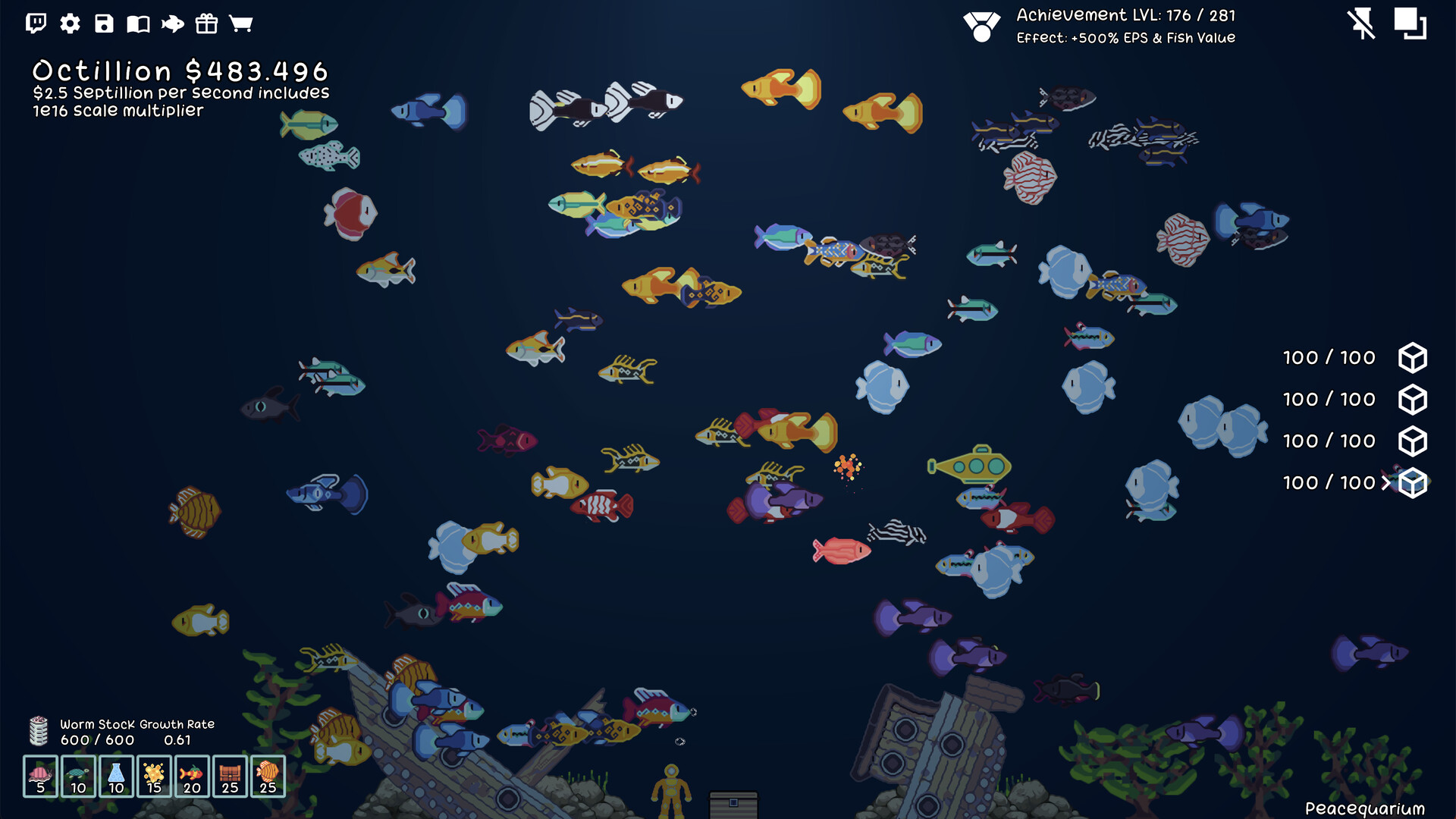 Peacequarium screenshot #4