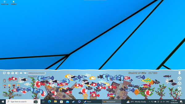 Peacequarium screenshot 1