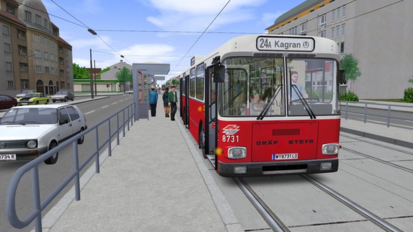 OMSI 2 Add-on AI-Articulated Bus for Vienna screenshot 12
