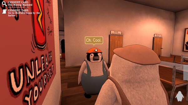 Detective Penguin.