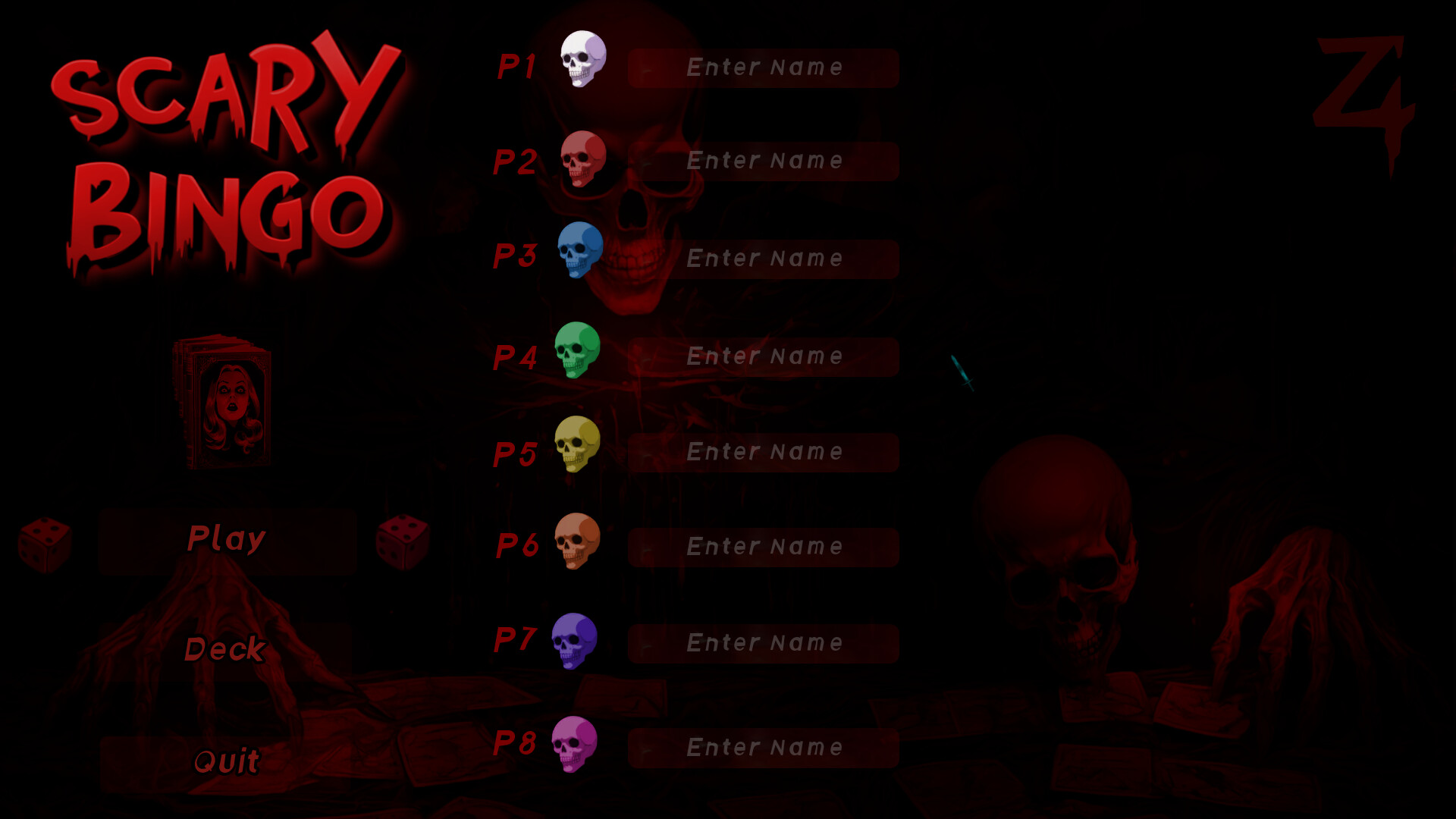 Scary Bingo screenshot #1