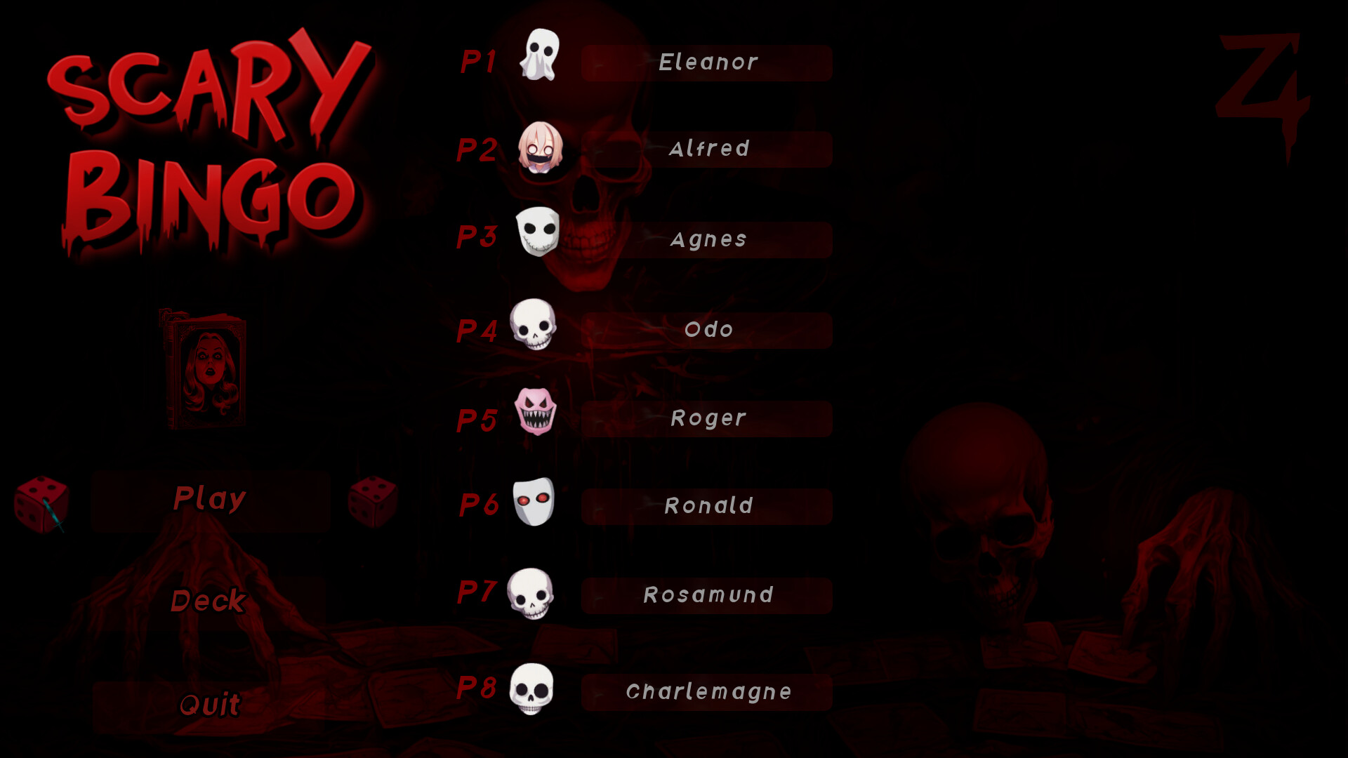 Scary Bingo screenshot #2