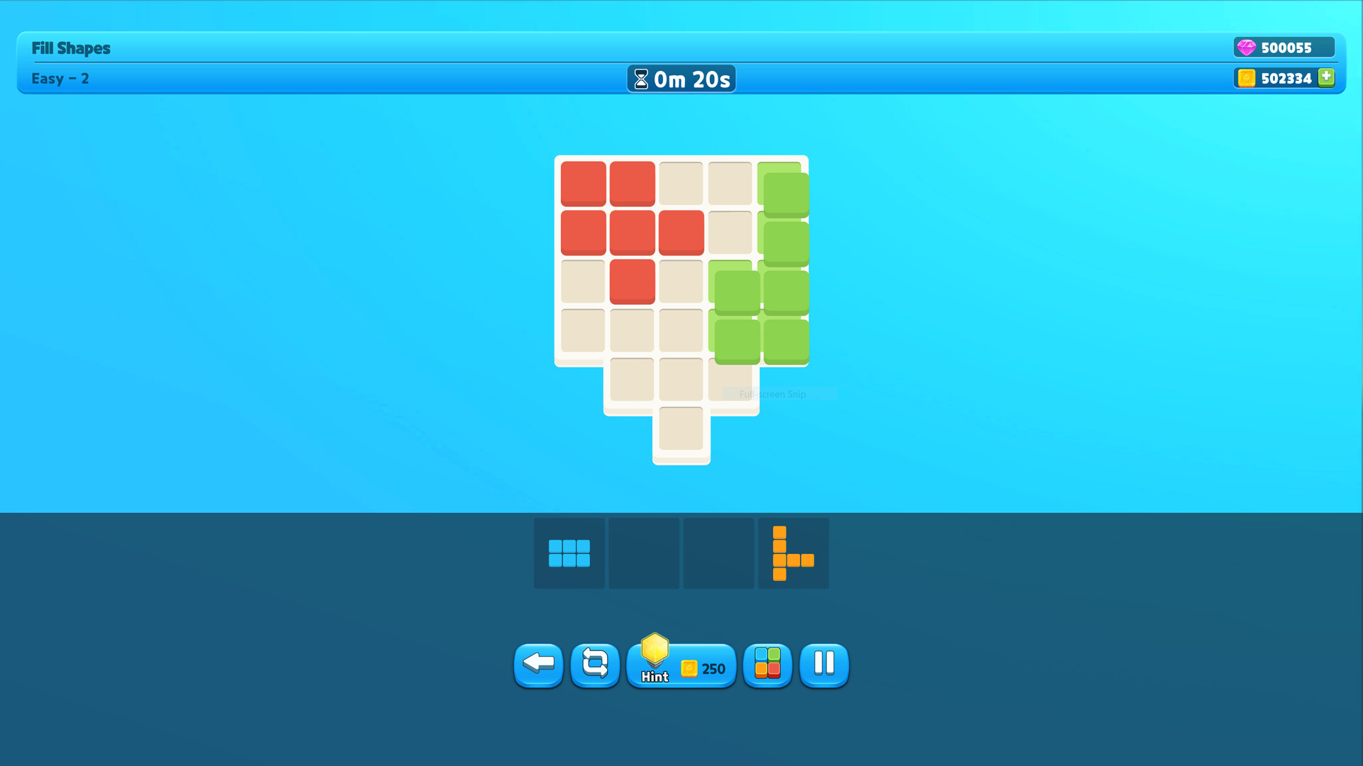 Puzzle Summit: Fill Shapes Difficulty Expansion Pack Featured Screenshot #1