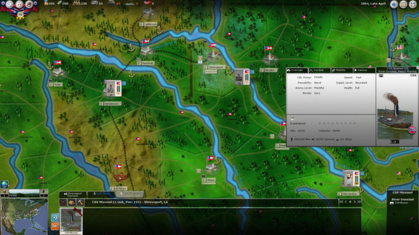 Screenshot z Civil War II: The Bloody Road South Screenshot z Civil War II: The Bloody Road South