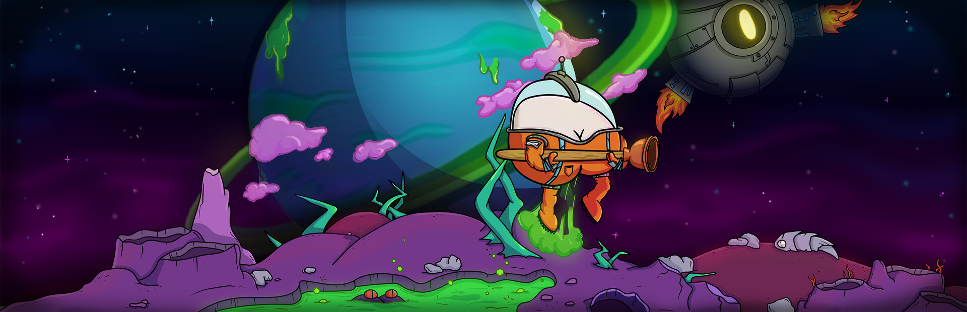 Butts in Space: Porcelain Peril