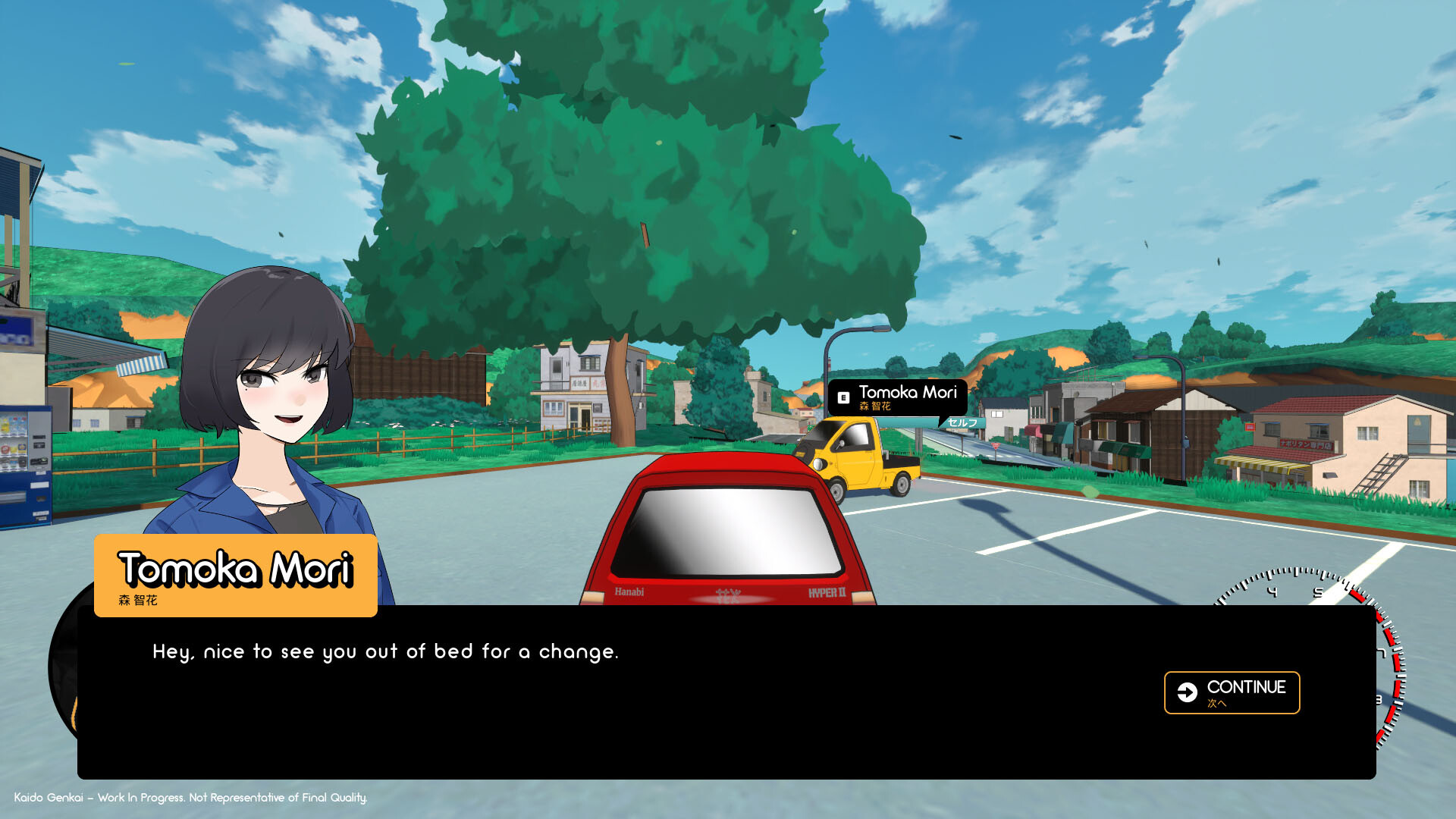 Kaido Genkai: An Anime Racing RPG screenshot 4