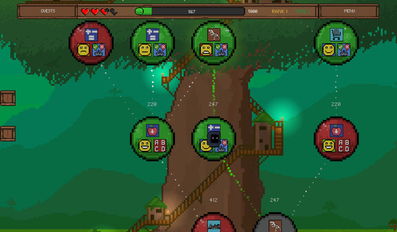 Screenshot of Tree of Knowledge