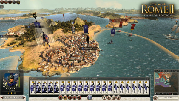 Screenshot z Total War: ROME II - Augustus Campaign Pack