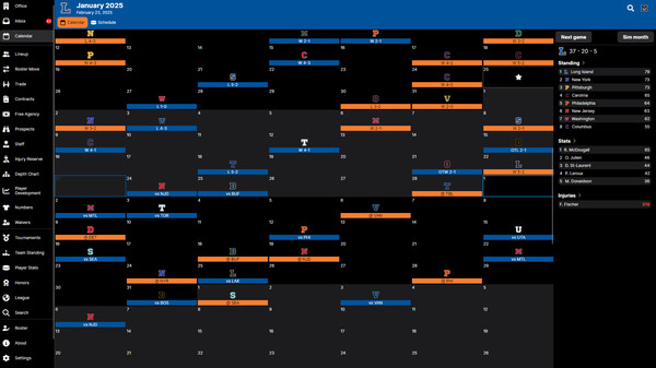 Hockey Legacy Manager 25