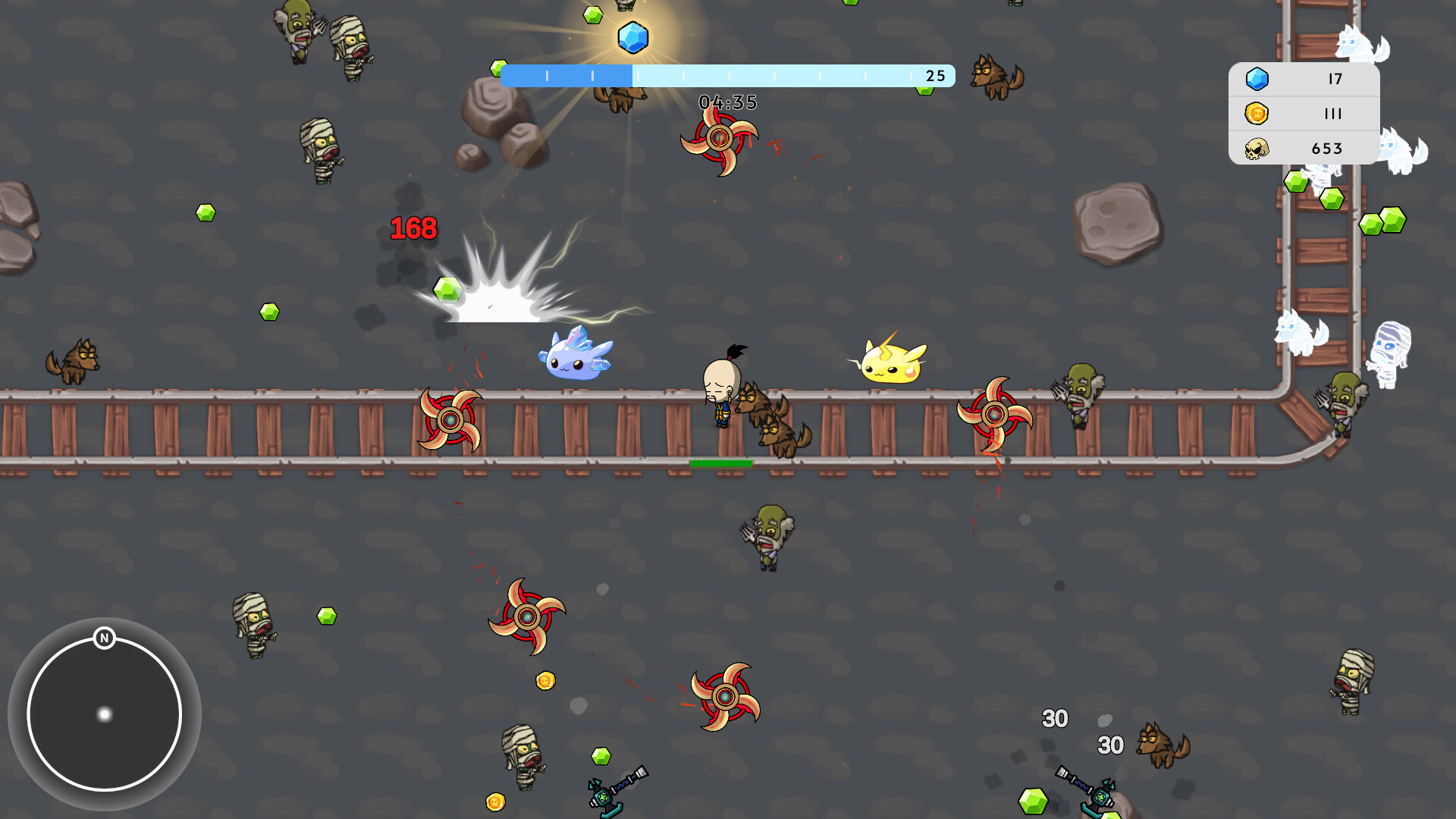 screenshot of Zombie Survivors 3