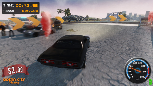 Screenshot z OCEAN CITY RACING: Redux