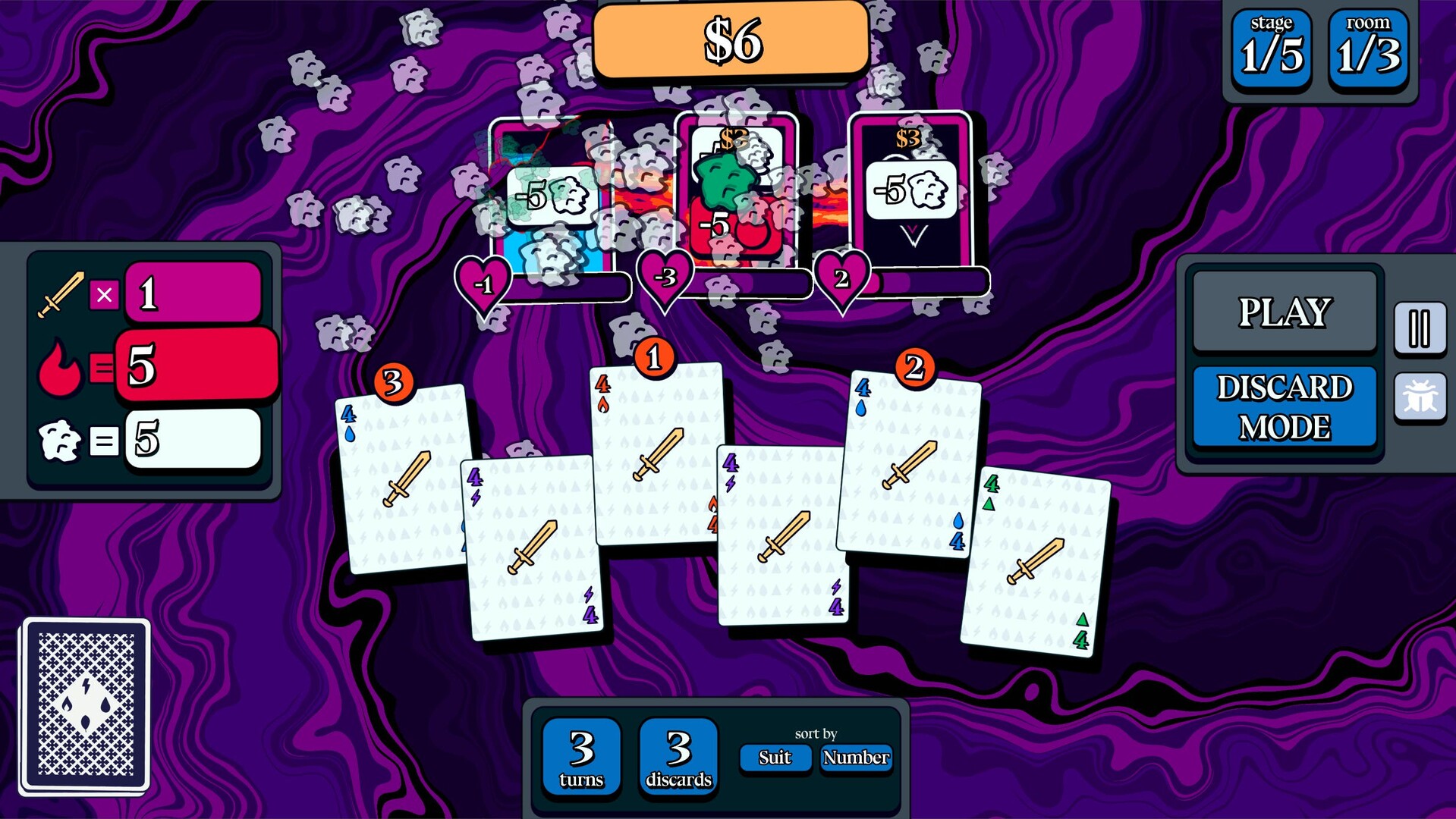Cardinal Descent screenshot #2
