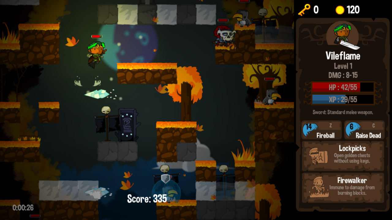 Vertical Drop Heroes HD screenshot #10