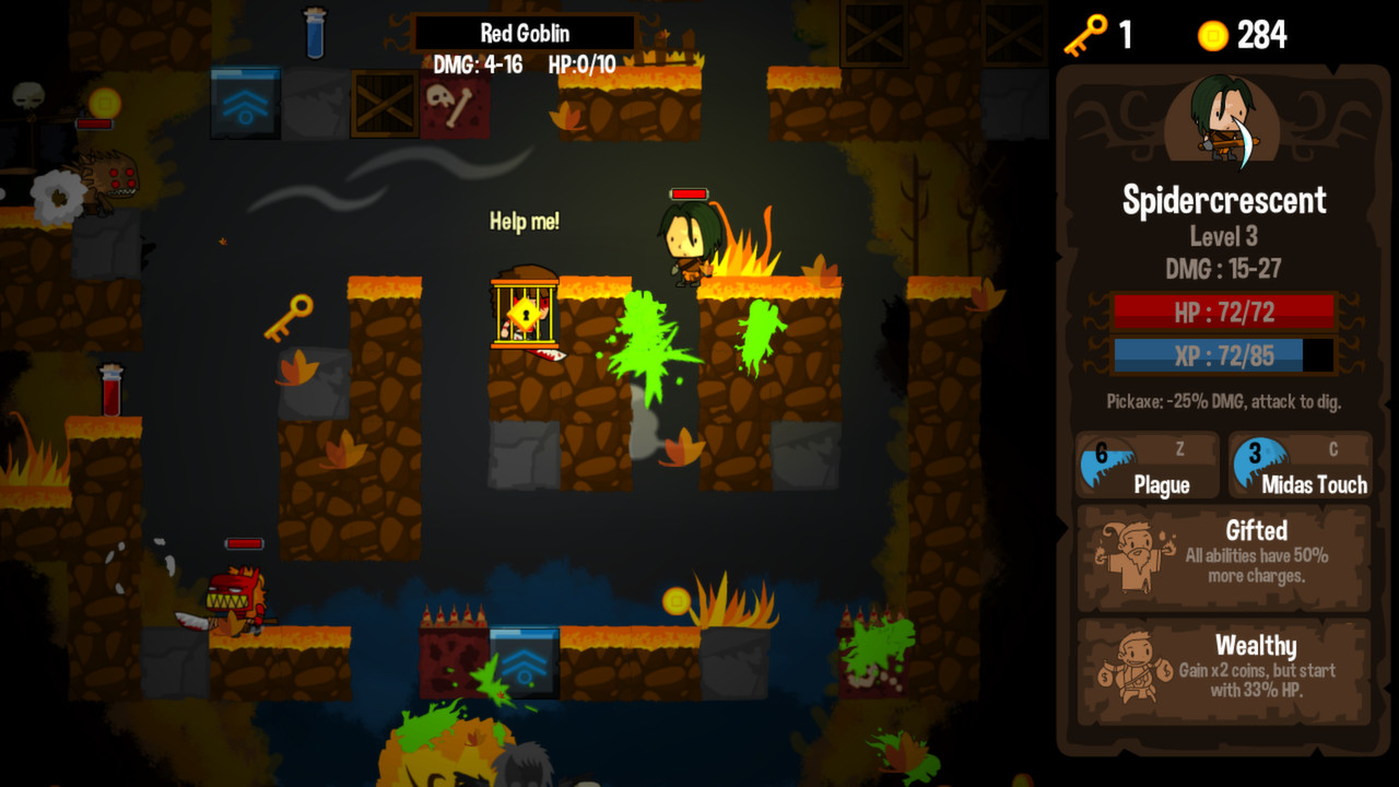 Vertical Drop Heroes HD screenshot #9