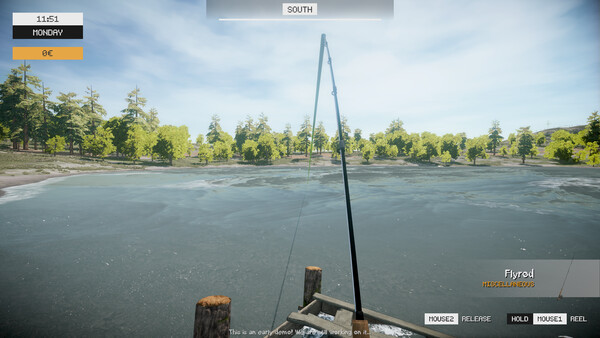 Screenshot of My Summer Cottage gameplay showing in-action mechanics