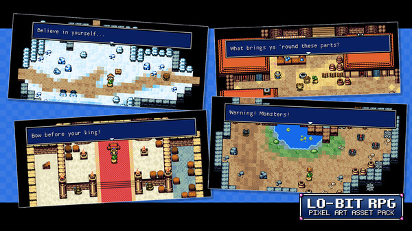 RPG Maker VX Ace - Lo-Bit RPG Pixel Art Asset Pack