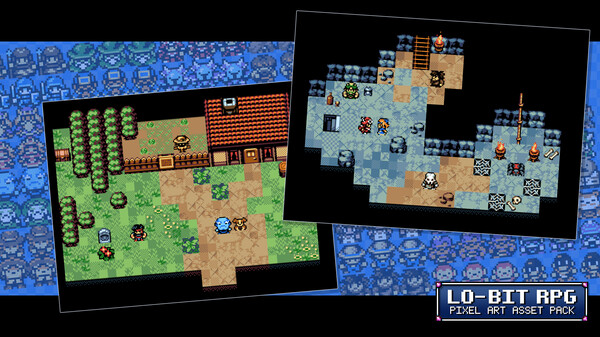 RPG Maker VX Ace - Lo-Bit RPG Pixel Art Asset Pack