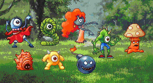 RPG Maker MV - Tyler Warren RPG Battlers - 10th - Little Monsters and Robots 1