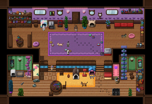 RPG Maker MZ - Cat Cafe