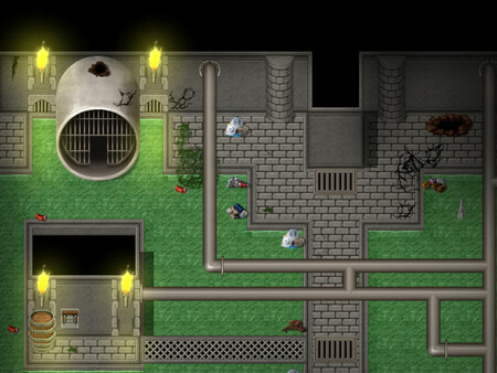 RPG Maker MV - KR Sewer Central Tileset