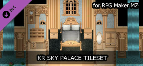 RPG Maker MZ - KR Sky Palace Tileset banner image