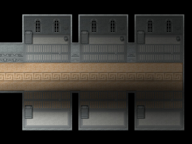 RPG Maker MV - KR Sky Palace Tileset Featured Screenshot #1