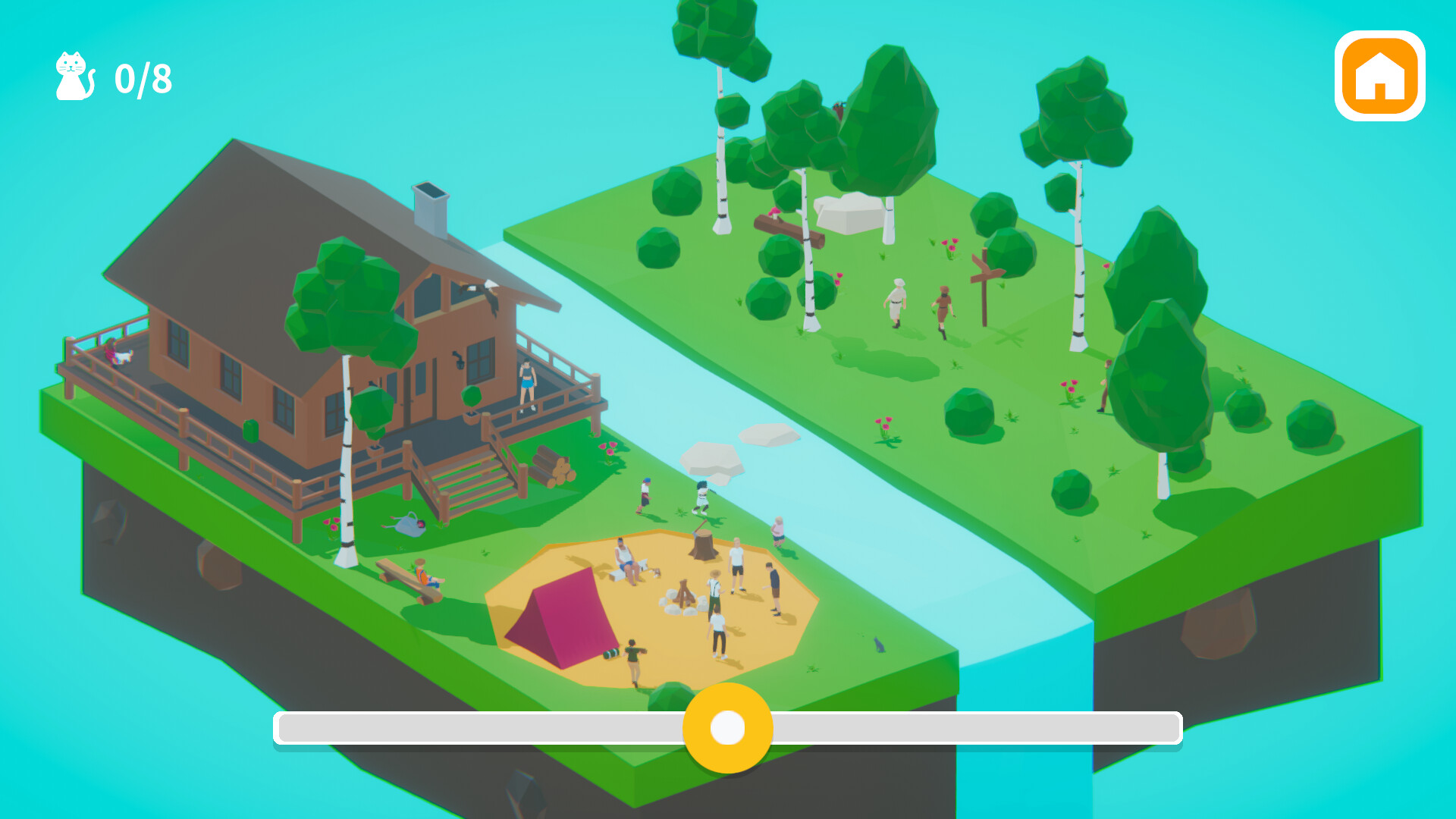 #8. Cats Hidden Timeline (Steam) 게시자: To-Fu Cat