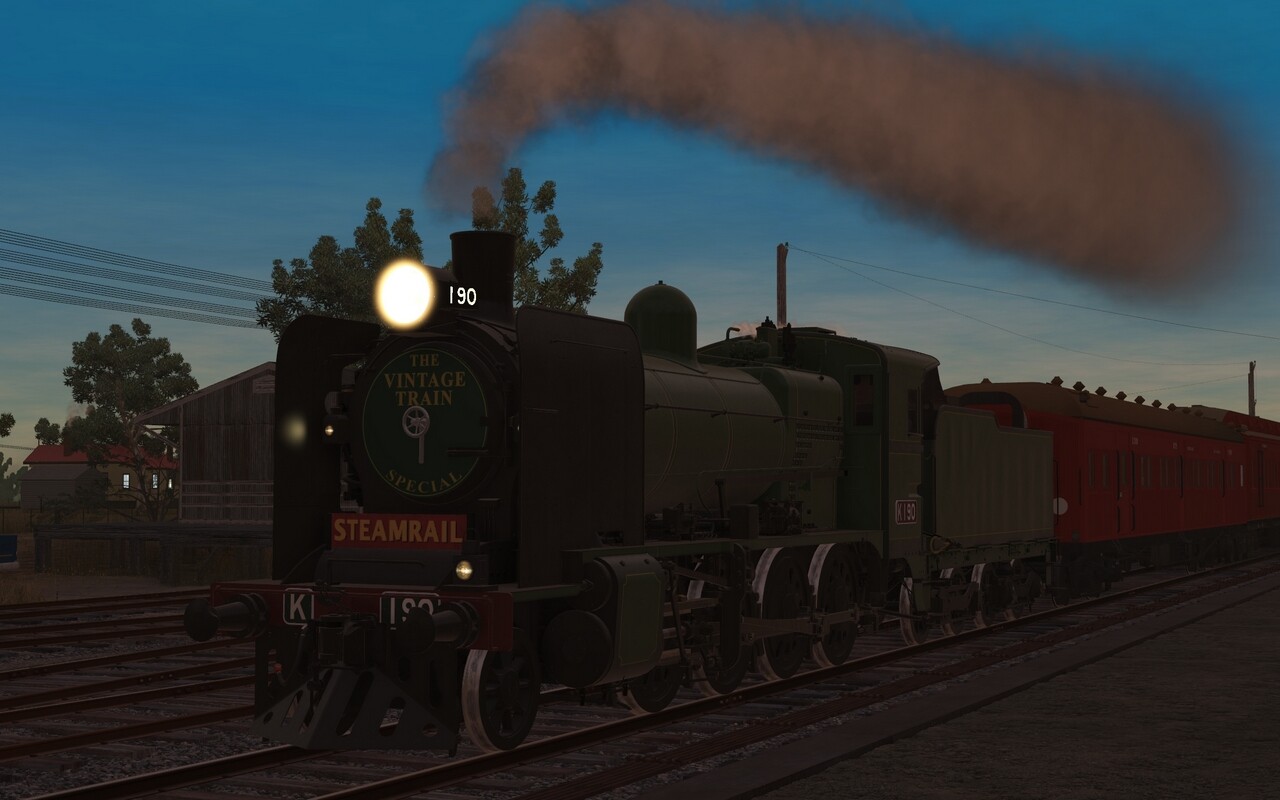 Trainz 2022 DLC - VR K class - K190 2 Tone Green Featured Screenshot #1