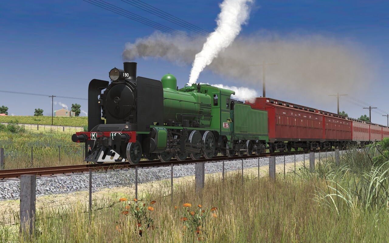 Trainz 2022 DLC - VR K class - K190 2 Tone Green on Steam