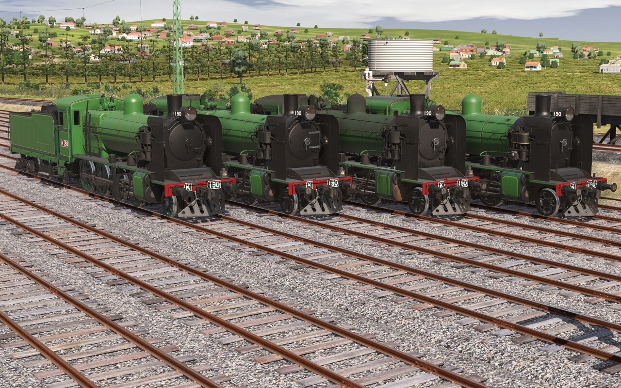 Trainz 2022 DLC - VR K class - K190 2 Tone Green on Steam