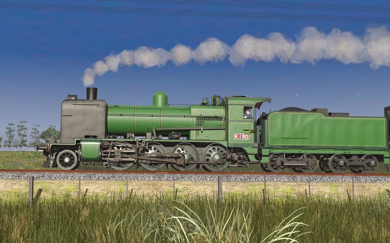 Trainz 2022 DLC - VR K class - K190 2 Tone Green on Steam