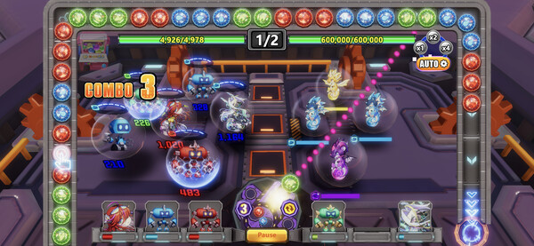 Mining Heroes:Puzzle RPG