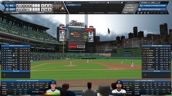 Скриншот из Out of the Park Baseball 26