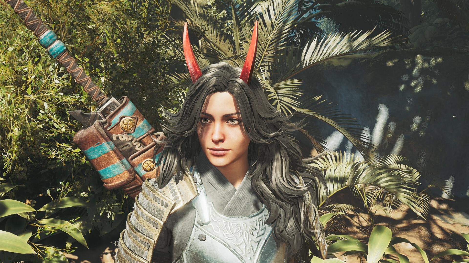 Monster Hunter Wilds - Hunter Layered Armor: Oni Horns Wig Featured Screenshot #1