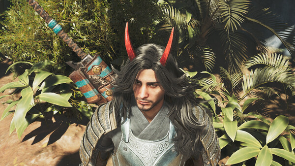 Monster Hunter Wilds - Hunter Layered Armor: Oni Horns Wig