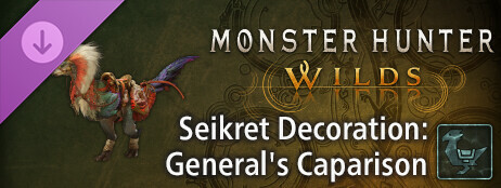 Monster Hunter Wilds - Seikret Decoration: General's Caparison cover art