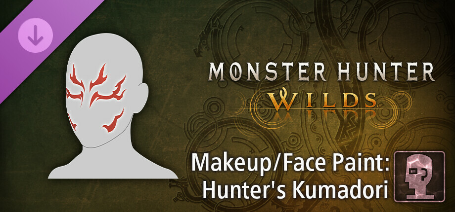 Monster Hunter Wilds - Makeup/Face Paint: Hunter's Kumadori cover art