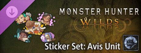 Monster Hunter Wilds - Sticker Set: Avis Unit cover art